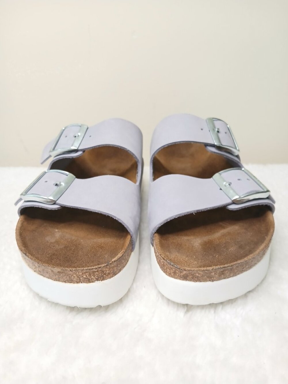 Papillio By Birkenstock Arizona Flex Platform Sandals Size EU 39/US 8-8.5 - Picture 3 of 13
